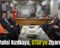 Siirt Valisi Kızılkaya, STSO’yu Ziyaret Etti