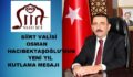 VALİ OSMAN HACIBEKTAŞOĞLU’NUN YENİ YIL KUTLAMA MESAJI