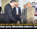 Siirt Valisi ve Jandarma Genel Komutanı Arif Çetin Pençe Kilit Operasyonunda Yaralanan Siirtli Uzman Çavuş Hikmetullah Saldıran’ı Ziyaret Etti