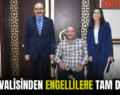 SİİRT VALİSİNDEN ENGELLİLERE TAM DESTEK