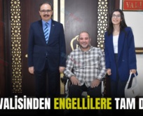 SİİRT VALİSİNDEN ENGELLİLERE TAM DESTEK