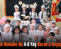 Siirt Yeni Mahalle’de 4-6 Yaş Kuran’a Geçiş Töreni