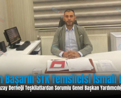 Siirt’in Başarılı STK Temsilcisi İsmail Dülek, Türkiye Beyazay Derneği Teşkilatlardan Sorumlu Genel Başkan Yardımcılığına Getirildi