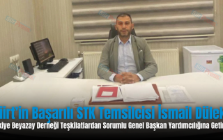 Siirt’in Başarılı STK Temsilcisi İsmail Dülek, Türkiye Beyazay Derneği Teşkilatlardan Sorumlu Genel Başkan Yardımcılığına Getirildi