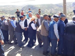 Siirt’in Pervari ilçesine bağlı Yeniaydın köylüleri arasında uzun zamandır süren