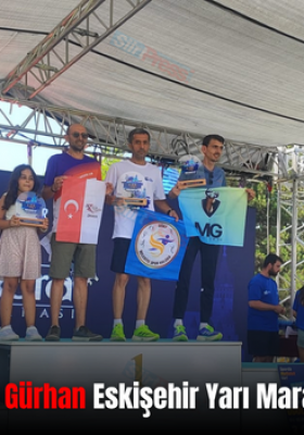 Siirtli Atlet Muhittin Gürhan Eskişehir Yarı Maratonu’nda Kürsüde!