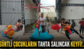 SİİRTLİ ÇOCUKLARIN TAHTA SALINCAK KEYFİ!..