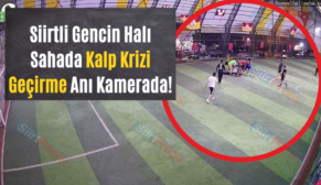 Siirtli Gencin Halı Sahada Kalp Krizi Geçirme Anı Kamerada!