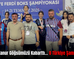 Siirtli Hiranur Göğsümüzü Kabarttı… O Türkiye Şampiyonu!..