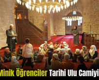 Siirtli Minik Öğrenciler Tarihi Ulu Camiyi Gezdi