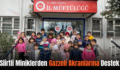 Siirtli Miniklerden Gazzeli Akranlarına Destek