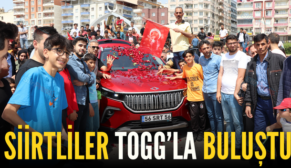 SİİRTLİLER TOGG’LA BULUŞTU