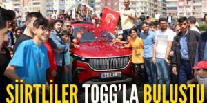 SİİRTLİLER TOGG’LA BULUŞTU