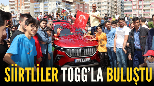 SİİRTLİLER TOGG’LA BULUŞTU