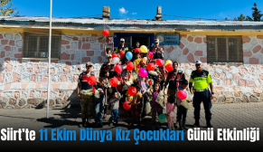 Siirt’te 11 Ekim Dünya Kız Çocukları Günü Etkinliği Siirt’te 11 Ekim Dünya Kız Çocukları Günü Etkinliği