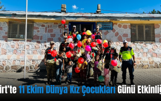 Siirt’te 11 Ekim Dünya Kız Çocukları Günü Etkinliği