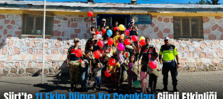 Siirt’te 11 Ekim Dünya Kız Çocukları Günü Etkinliği