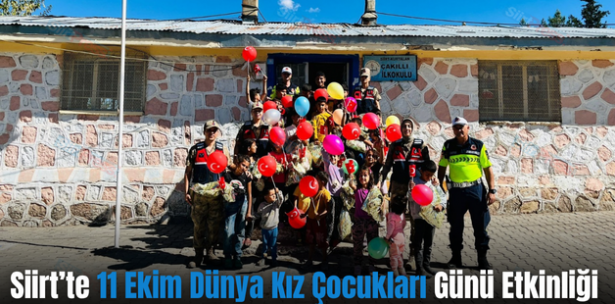 Siirt’te 11 Ekim Dünya Kız Çocukları Günü Etkinliği