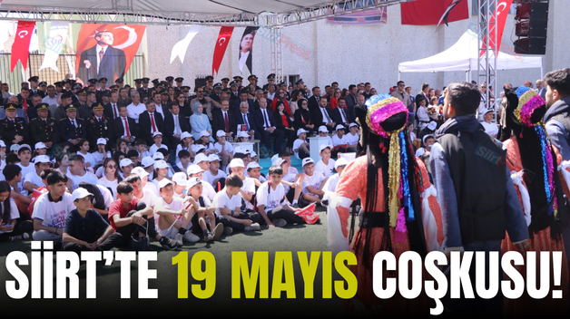 SİİRT’TE 19 MAYIS COŞKUSU!