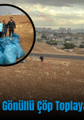 Siirt’te 2 Yıldır Gönüllü Çöp Toplayan Çevre Timi!