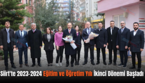 Siirt’te 2023-2024 Eğitim ve Öğretim Yılı İkinci Dönemi Başladı