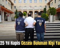 Siirt’te 25 Yıl Hapis Cezası Bulunan Kişi Yakalandı