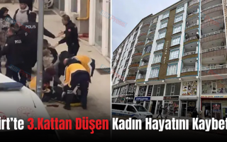 Siirt’te 3.Kattan Düşen Kadın Hayatını Kaybetti