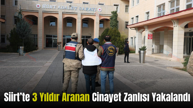 Siirt’te 3 Yıldır Aranan Cinayet Zanlısı Yakalandı