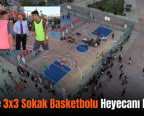 Siirt’te 3×3 Sokak Basketbolu Heyecanı Başladı