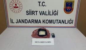 SİİRT’TE 400 GRAM METAMFETAMİN İLE YAKALANAN ŞAHIS TUTUKLANDI