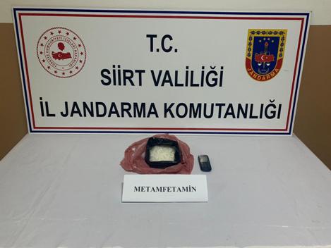 SİİRT’TE 400 GRAM METAMFETAMİN İLE YAKALANAN ŞAHIS TUTUKLANDI