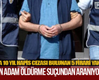 TİLLO’DA 10 YIL HAPİS CEZASI BULUNAN 5 FİRARİ YAKALANDI