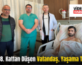 Siirt’te 8. Kattan Düşen Vatandaş, Yaşama Tutundu