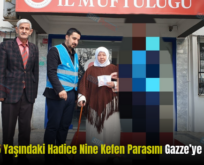 Siirt’te 85 Yaşındaki Hadice Nine Kefen Parasını Gazze’ye Bağışladı