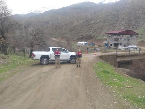 Siirt’in Şirvan ilçesine bağlı 4 köy ve 5 mezrada korona