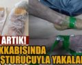 AYAKKABISINDA UYUŞTURUCUYLA YAKALANDI