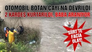 Siirt’te, Mehmet Selim Özalp’in (46) kullandığı otomobil kontrolden çıkıp Botan