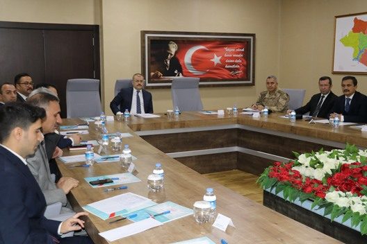 Siirt’te bağımlılık ile mücadele il koordinasyon kurulu toplantısı Vali Vekili Zihni