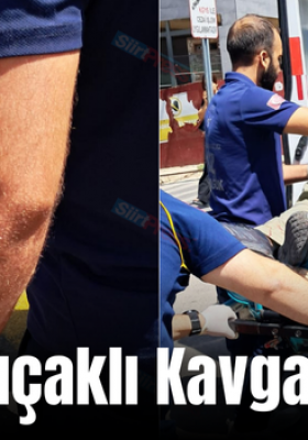Siirt’te Bıçaklı Kavga: 1 Yaralı