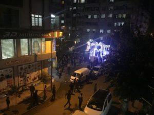 Siirt’te 2 grup arasında nedeni bilinmeyen bir sebepten dolayı çıkan