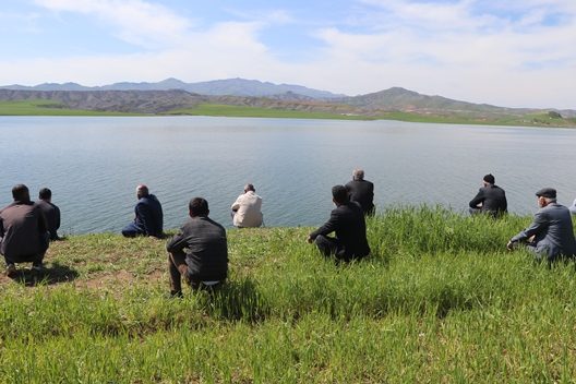 Siirt’te yağışlardan sonra baraj sularının yükselmesiyle beraber çiftçilerin ekili arazileri