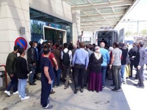 Siirt’te bahçesinde çalıştığı sırada ayağını “Pat Pat” diye tabir edilen