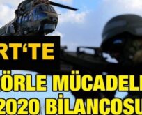 SİİRT’TE BİR YILDA PKK’YA BİN 132 OPERASYON GERÇEKLEŞTİRİLDİ, 31 TERÖRİST ETKİSİZ HALE GETİRİLDİ