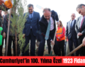 Siirt’te Cumhuriyet’in 100. Yılına Özel 1923 Fidan Dikildi!