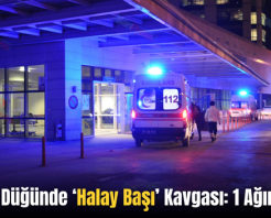 Siirt’te Düğünde ‘Halay Başı’ Kavgası: 1 Ağır Yaralı