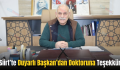Siirt’te Duyarlı Başkan’dan Doktoruna Teşekkür