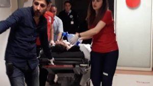 Siirt’te elektrik akımına kapılan 39 yaşındaki Mehmet.B. isimli adam ağır