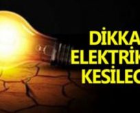 SİİRT İL VE GENELİNDE ELEKTRİK KESİNTİSİ UYARISI