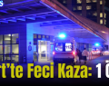 Siirt’te Feci Kaza: 1 Ölü
