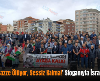 Siirt’te ‘Gazze Ölüyor, Sessiz Kalma!’ Sloganıyla İsrail Kınandı